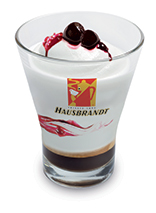 Cremoso al latte Hausbrandt "Cuor di Amarena" 