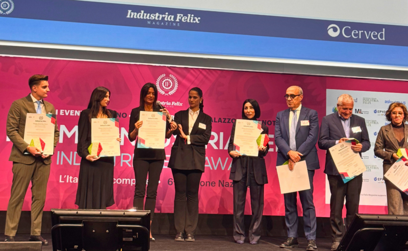 Hausbrandt Trieste 1892 riceve l’Alta Onorificenza di Bilancio del prestigioso Premio Industria Felix – L’Italia che compete.