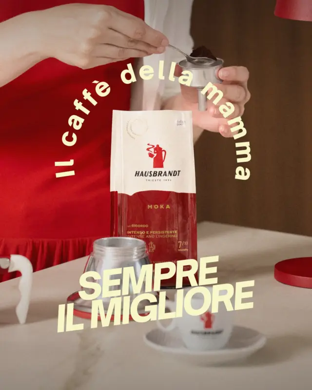 Il caffè della mamma non si batte, lo sanno tutti.

Oggi però, a farlo ci pensiamo noi!

#FestaDellaMamma #MomsDay #CoffeeMom #MokaCoffee #HausbrandtCaffè